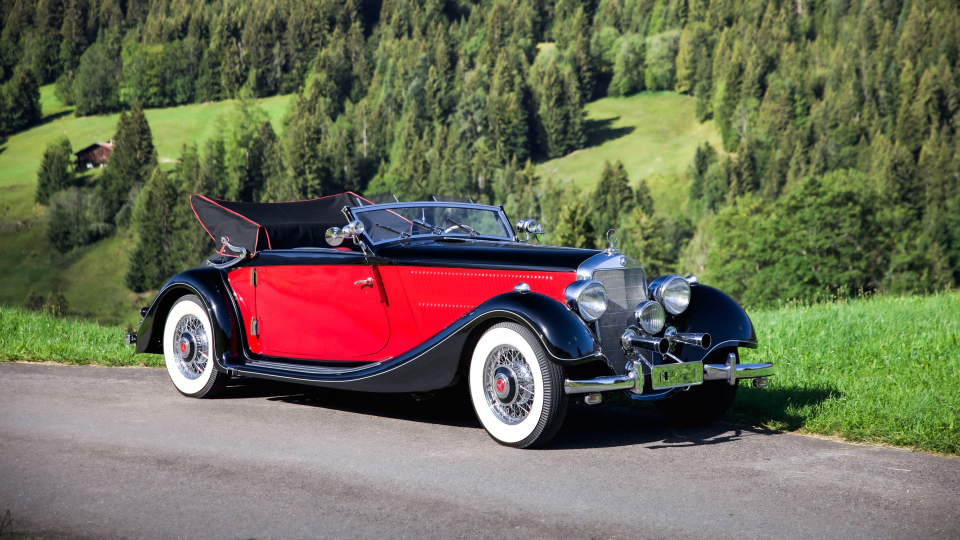 Broad Arrow Auctions | 1938 Mercedes-Benz 320 "Cabriolet A" in the style of Sindelfingen