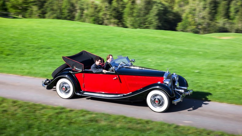 Broad Arrow Auctions | 1938 Mercedes-Benz 320 "Cabriolet A" in the style of Sindelfingen