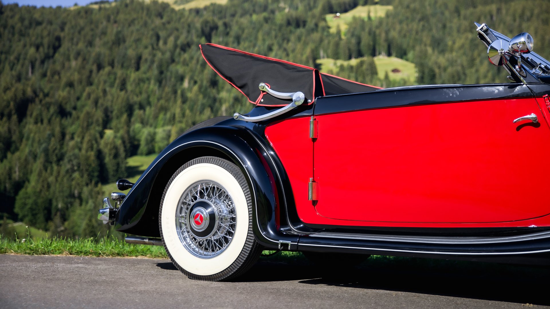 Broad Arrow Auctions | 1938 Mercedes-Benz 320 "Cabriolet A" in the style of Sindelfingen