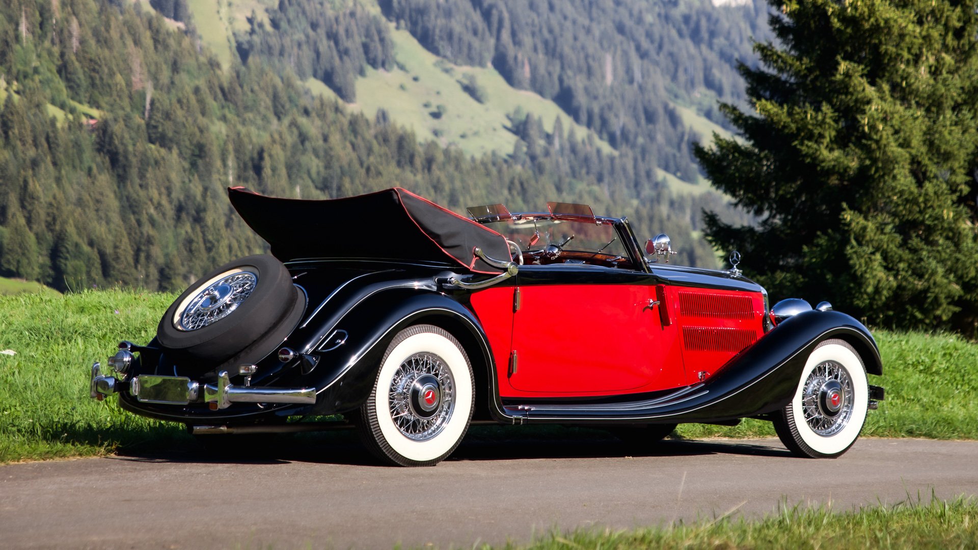 Broad Arrow Auctions | 1938 Mercedes-Benz 320 "Cabriolet A" in the style of Sindelfingen