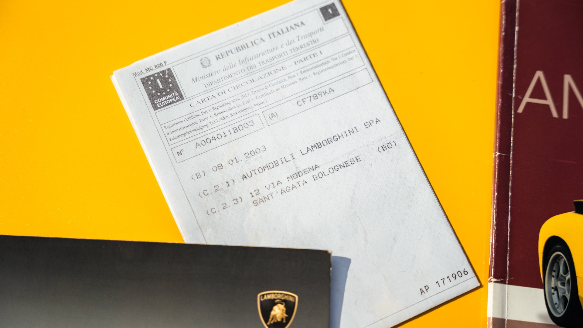 Broad Arrow Auctions | 2003 Lamborghini Murciélago