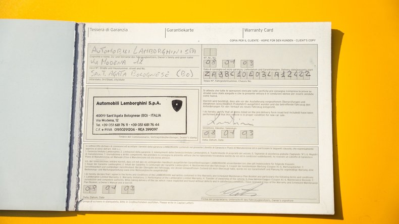 Broad Arrow Auctions | 2003 Lamborghini Murciélago