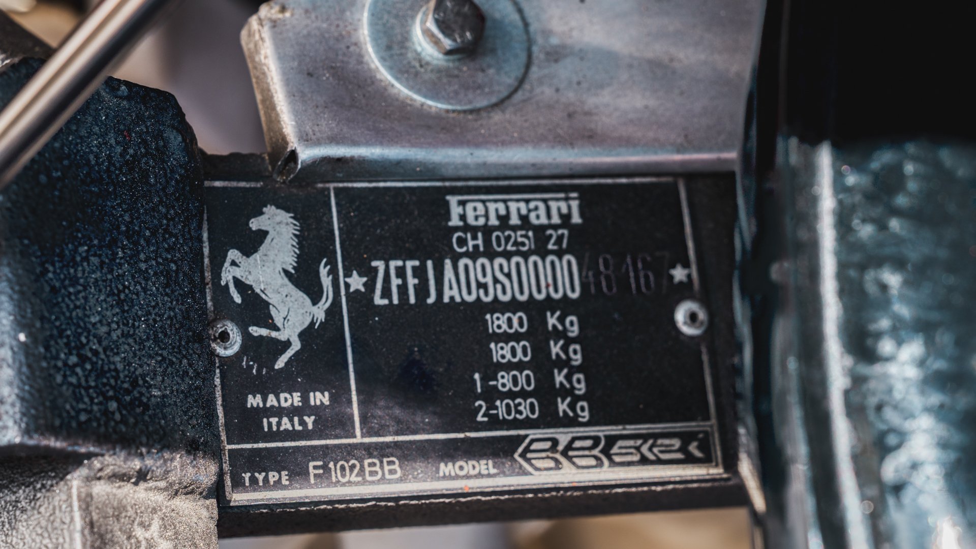 Broad Arrow Auctions | 1983 Ferrari 512 BBi