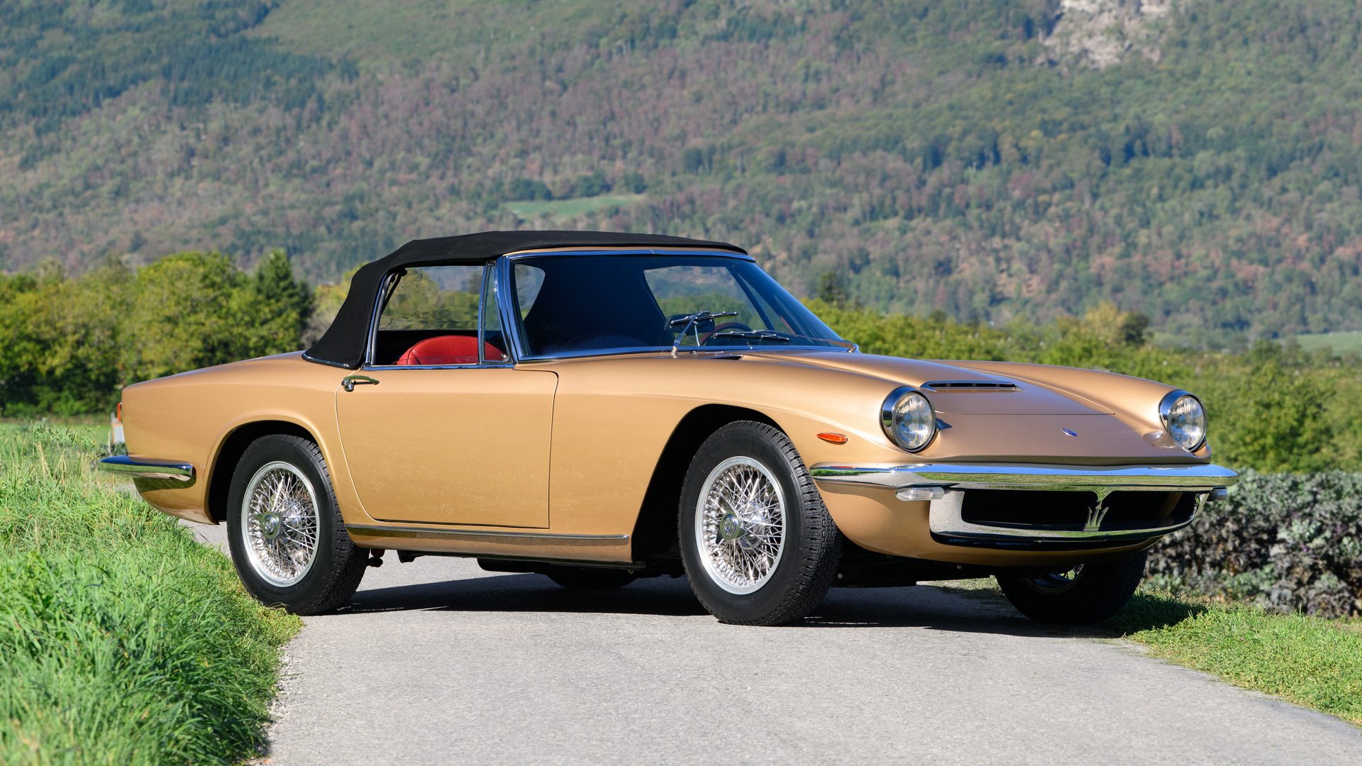 Broad Arrow Auctions | 1966 Maserati Mistral Spyder 3700