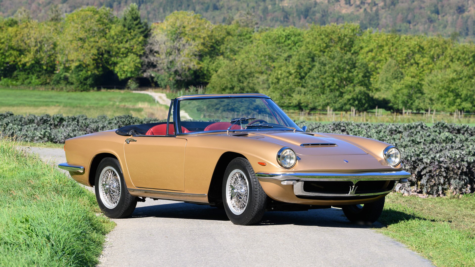 Broad Arrow Auctions | 1966 Maserati Mistral Spyder 3700
