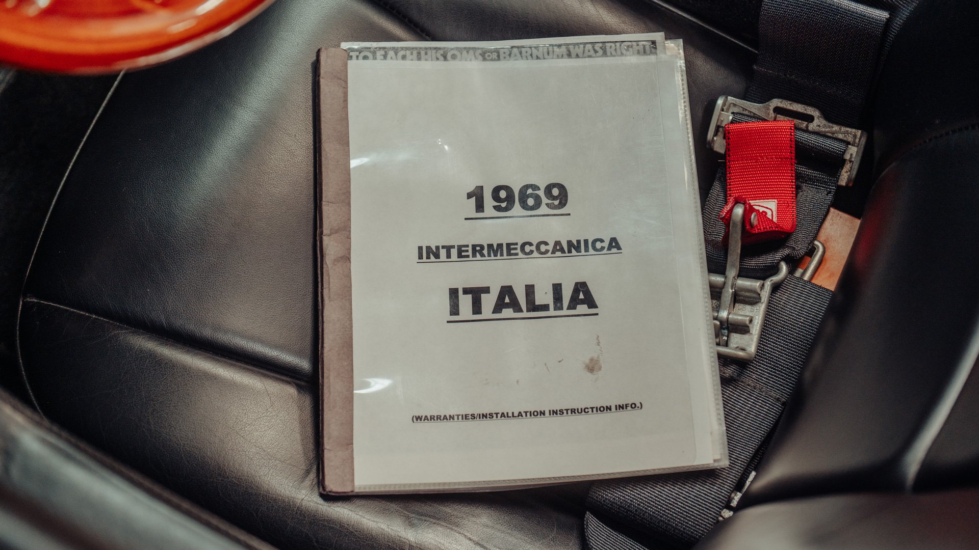 1969 Intermeccanica Italia Spyder | Global Icons: Zoute Online