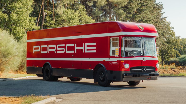 Broad Arrow Auctions | 1974 Mercedes-Benz O 317 Porsche Renntransporter Tribute