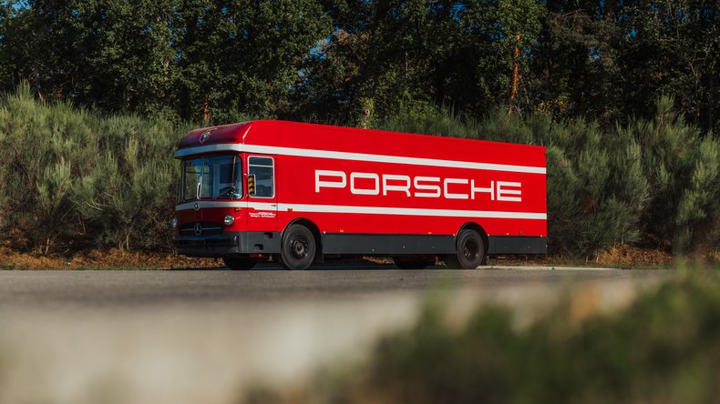 Broad Arrow Auctions | 1974 Mercedes-Benz O 317 Porsche Renntransporter Tribute