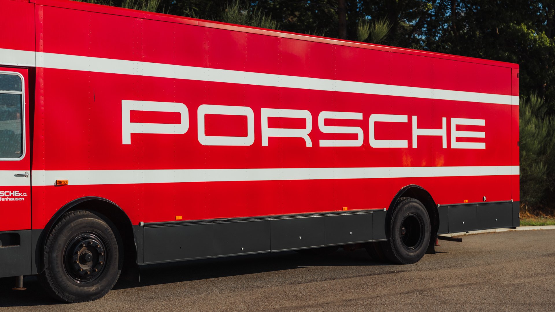 Broad Arrow Auctions | 1974 Mercedes-Benz O 317 Porsche Renntransporter Tribute