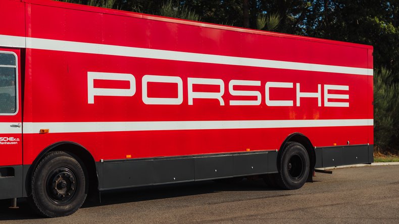 Broad Arrow Auctions | 1974 Mercedes-Benz O 317 Porsche Renntransporter Tribute
