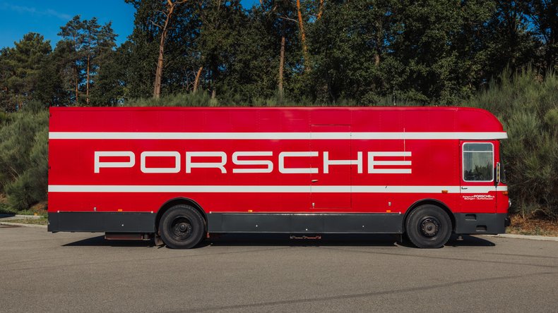 Broad Arrow Auctions | 1974 Mercedes-Benz O 317 Porsche Renntransporter Tribute