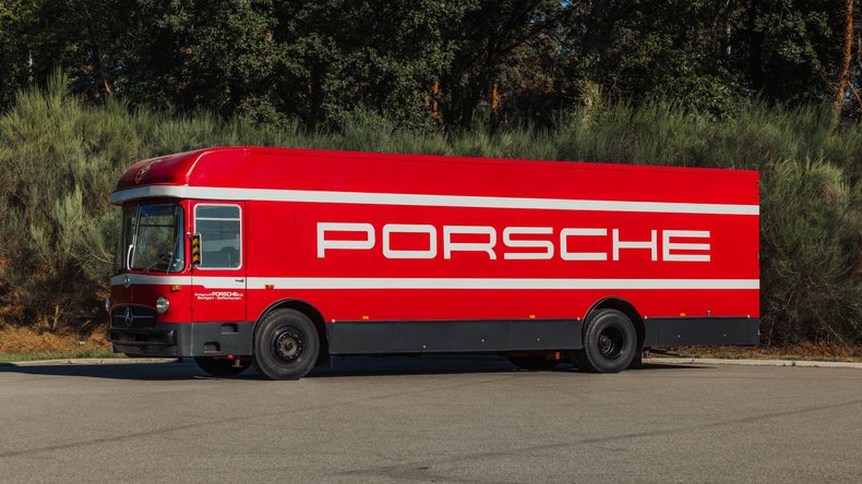 Broad Arrow Auctions | 1974 Mercedes-Benz O 317 Porsche Renntransporter Tribute