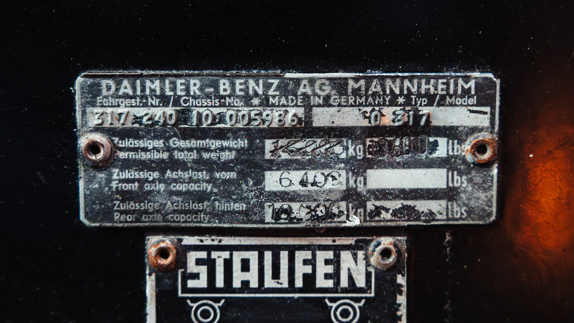 Broad Arrow Auctions | 1974 Mercedes-Benz O 317 Porsche Renntransporter Tribute