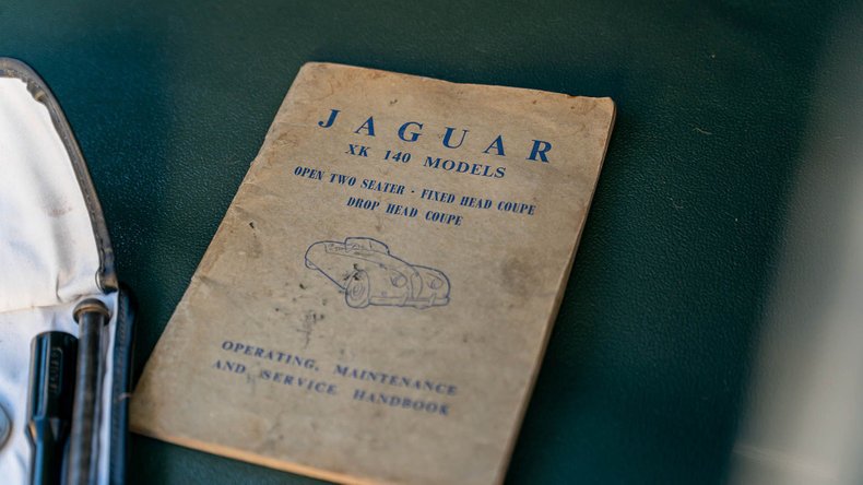 For Sale 1956 Jaguar XK140 MC Drop Head Coupe
