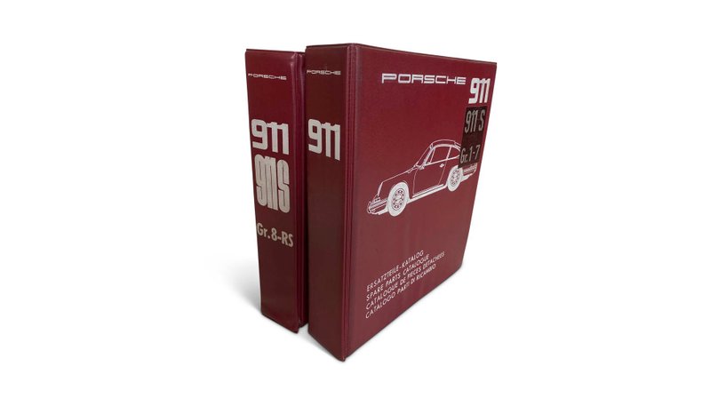 For Sale 1965-1967 Porsche 911 / 911 S Spare Parts Catalogs Two-piece Set