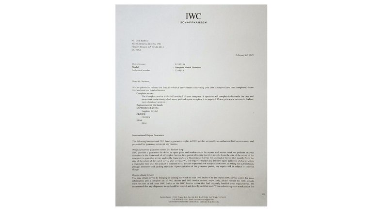 For Sale Porsche Design / IWC Compass Watch