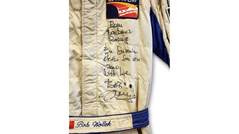 For Sale Bob Wollek Porsche Factory Sparco Driving Suit c. 2000