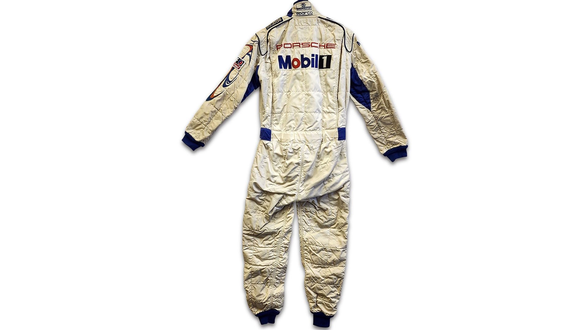Broad Arrow Auctions | Bob Wollek Porsche Factory Sparco Driving Suit c. 2000