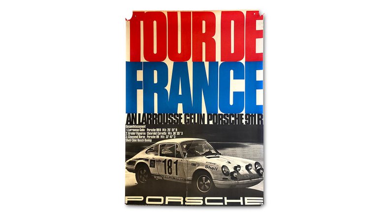 For Sale Group of 11 Porsche 911 (R, ST, RS, RSR) Factory Racing Posters 1968-1973