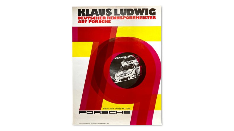 Broad Arrow Auctions | Group of 17 Porsche Factory Racing (934, 935 911 SC Rallye) and Advertising (928) Posters 1977-1979
