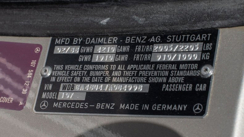 Broad Arrow Auctions | 1988 Mercedes-Benz 560 SL