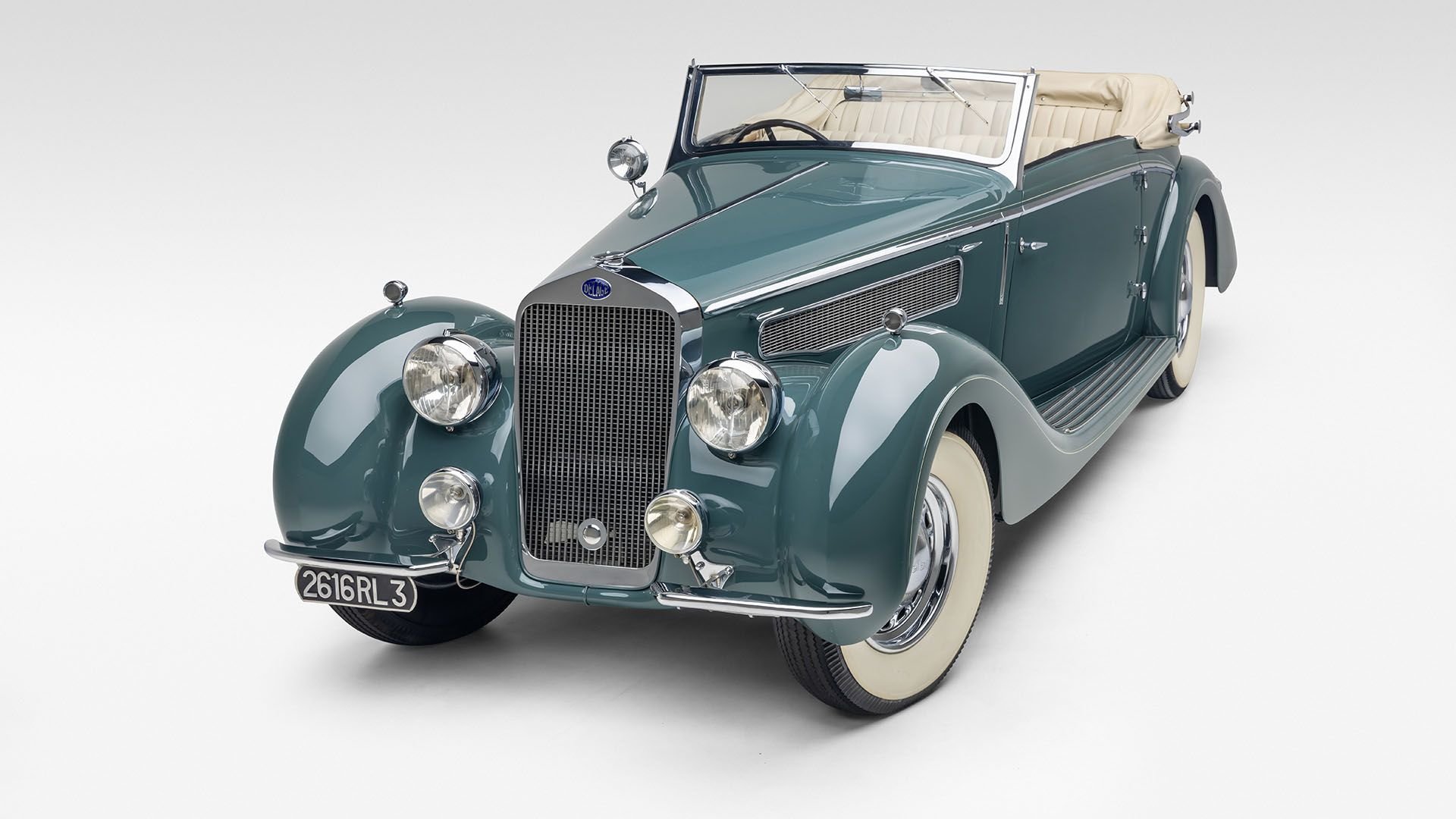 For Sale 1937 Delage D8-120 Chapron Cabriolet