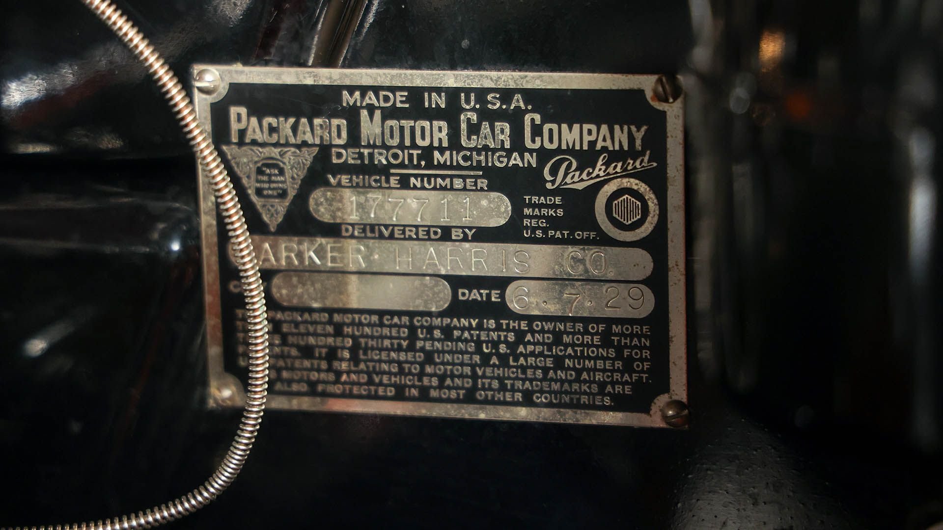For Sale 1929 Packard 640 Custom Eight Roadster