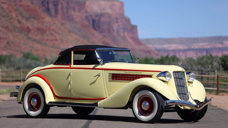 Broad Arrow Auctions | 1936 Auburn 852 Supercharged Cabriolet