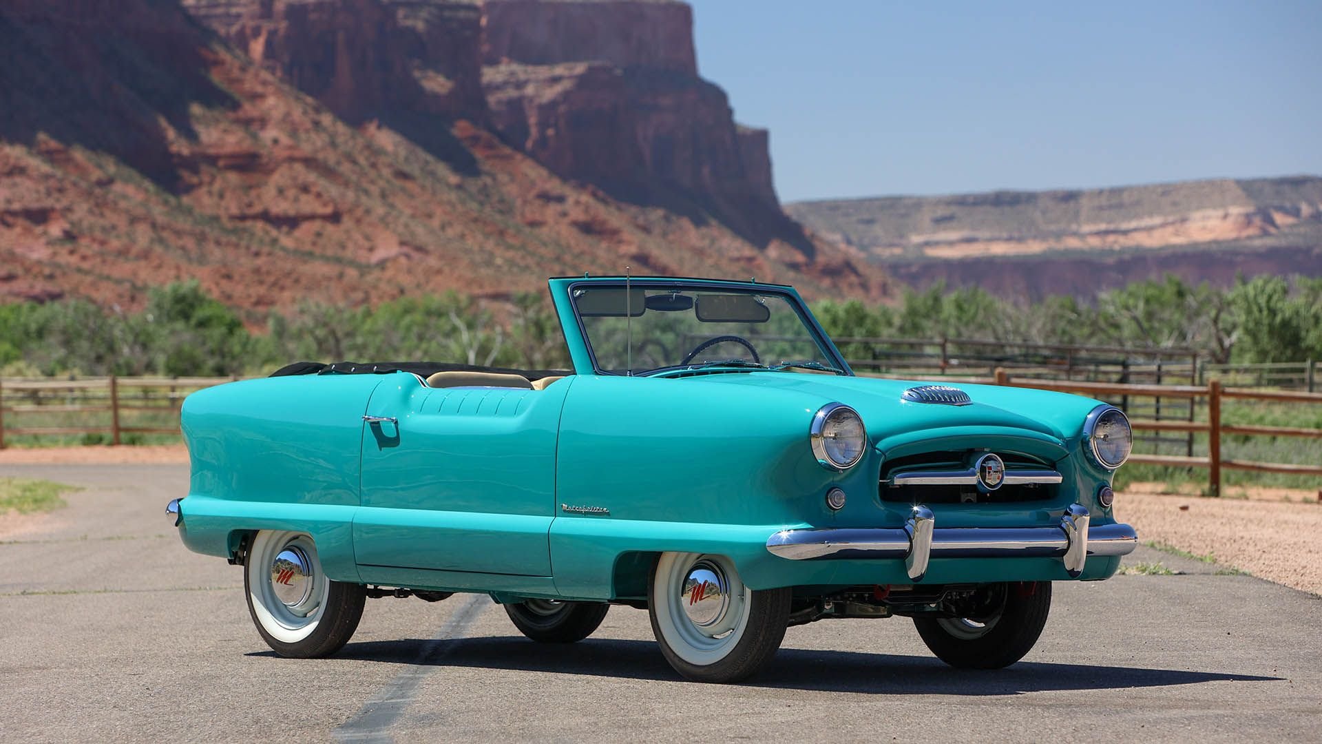 1955 Nash Metropolitan Convertible | Monterey Jet Center 2023 ...
