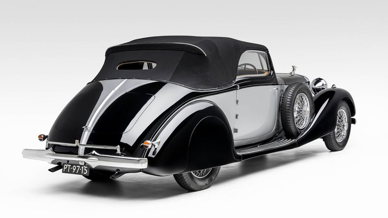 For Sale 1936 Hispano-Suiza J12 d'Ieteren Frères Cabriolet