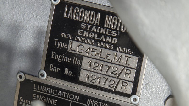 For Sale 1937 Lagonda LG45 Rapide Sport Tourer