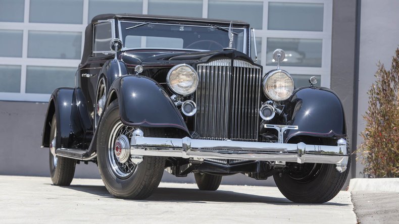 For Sale 1934 Packard 1107 Twelve Coupe Roadster