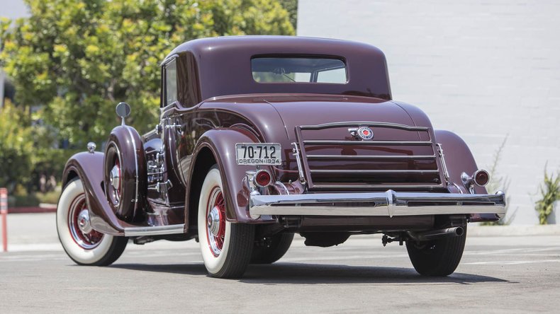 For Sale 1934 Packard Super Eight 2-Passenger Coupe