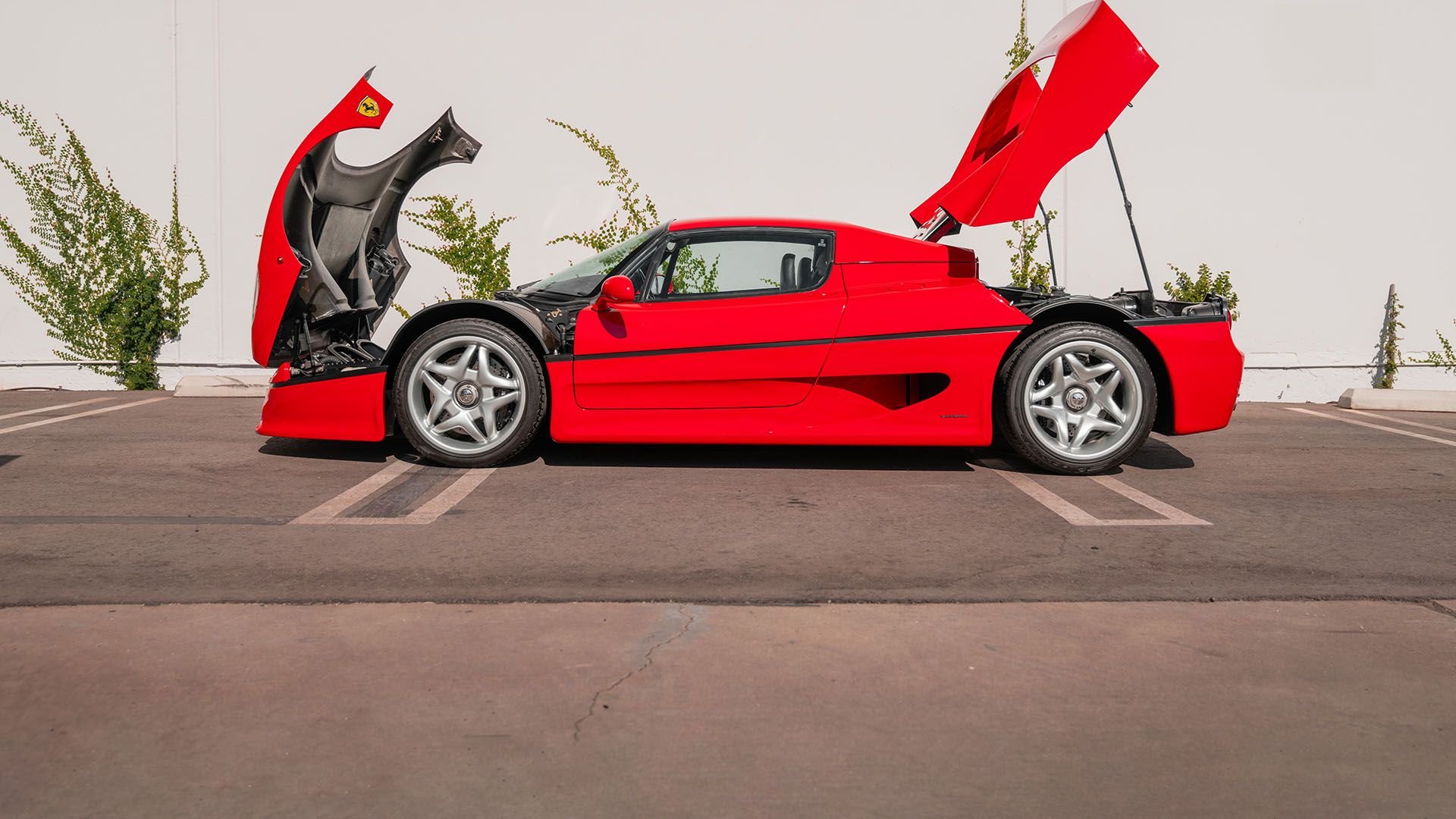 A 1995 Ferrari F50 With Just 650 Miles Heads to Auction in