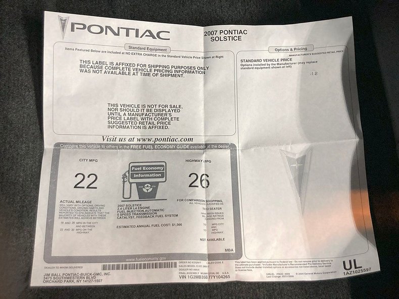 2007 Pontiac Solstice 42