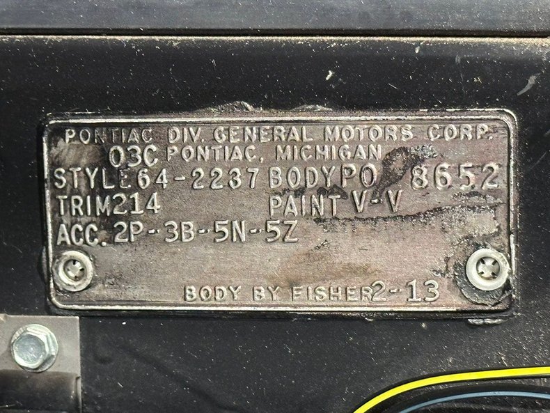 For Sale 1964 Pontiac GTO