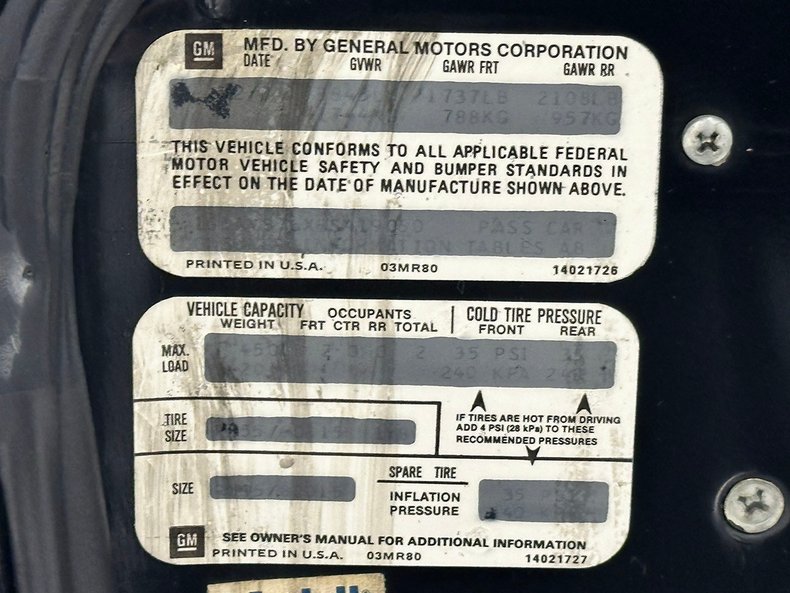 1981 Chevrolet Corvette 60