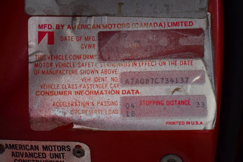 1977 AMC Hornet 88