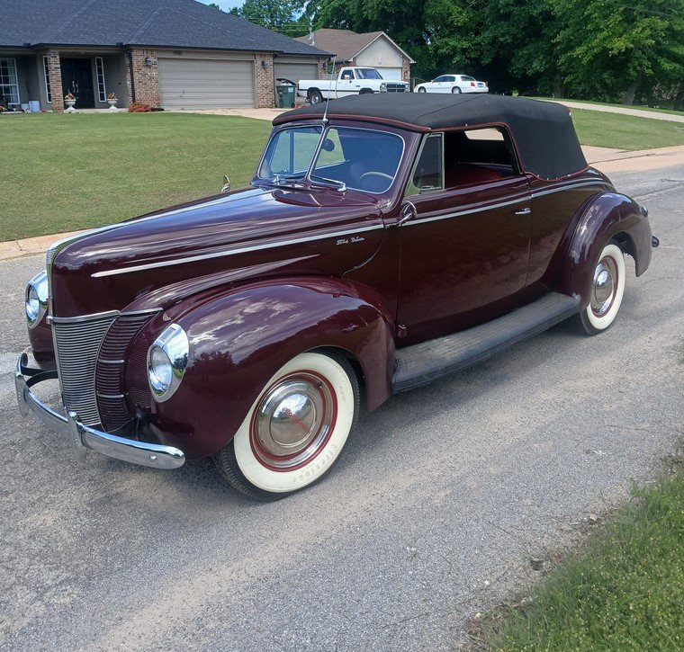 1940 ford super deluxe convertible