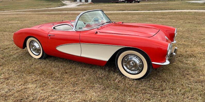 1956 chevrolet corvette convertible