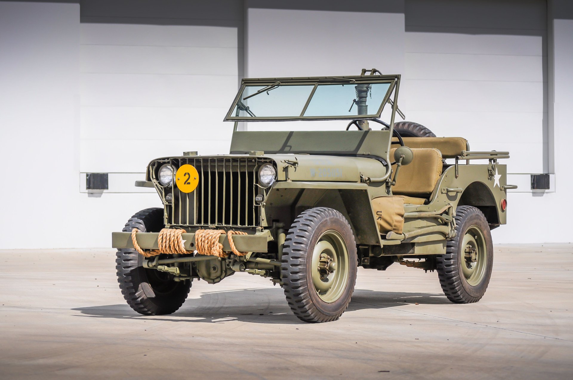 1942 willys military jeep