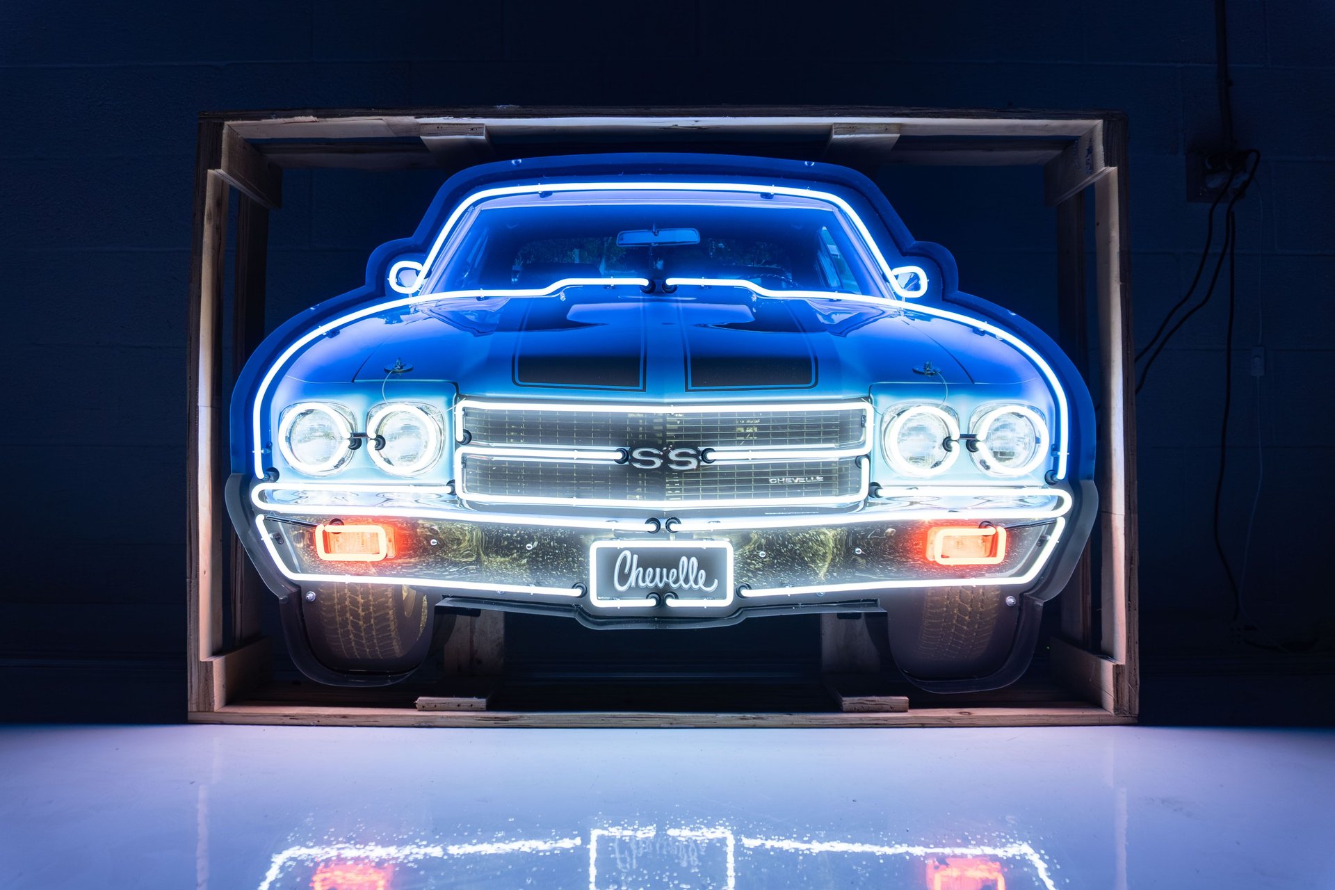 Chevrolet Chevelle neon sign | Bullet Motorsports Inc.