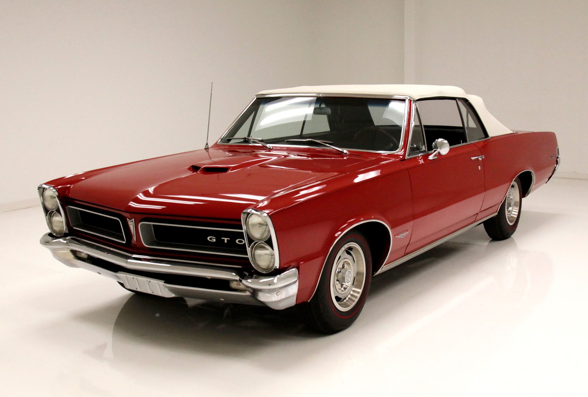 Ref. #69381 Factory Photo Picture 1965 Pontiac GTO Convertible Coupe