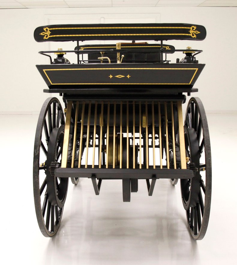 1890 Daimler Four Wheel Automobile Replica 4