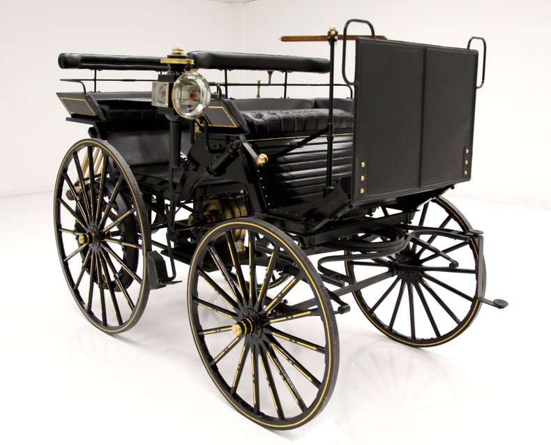 1890 Daimler Four Wheel Automobile Replica 7