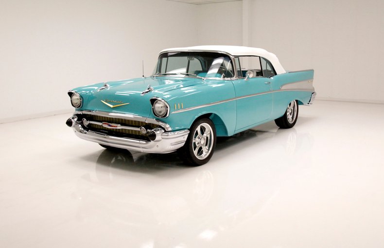1957 Chevrolet Bel Air Classic Collector Cars - 1957 Chevy Teal Paint Code