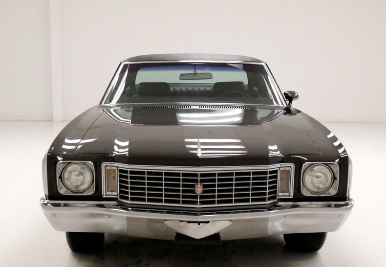 Metal 1970-1972 Monte Carlo Grille Filler Between Bumper And Grille 