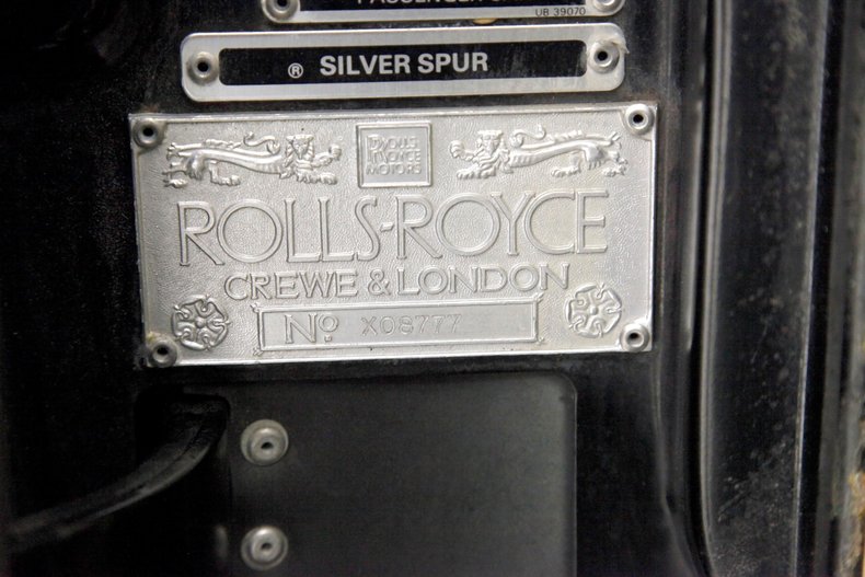 1984 Rolls-Royce Silver Spur 97