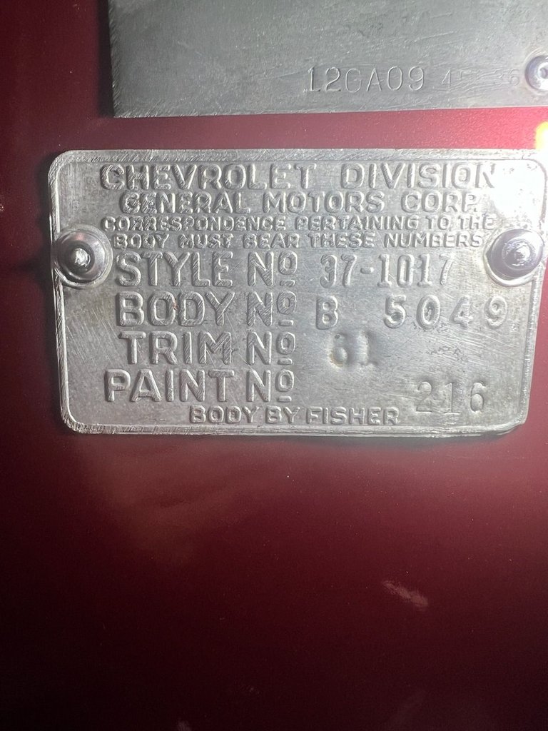 1937 Chevrolet Master Deluxe 90