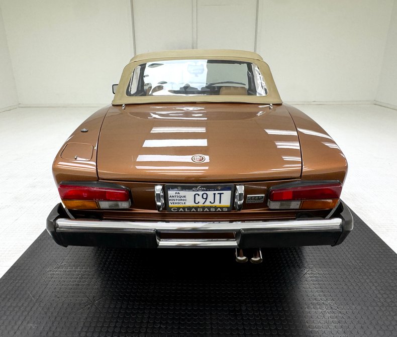 1981 Fiat Spider 2000 7